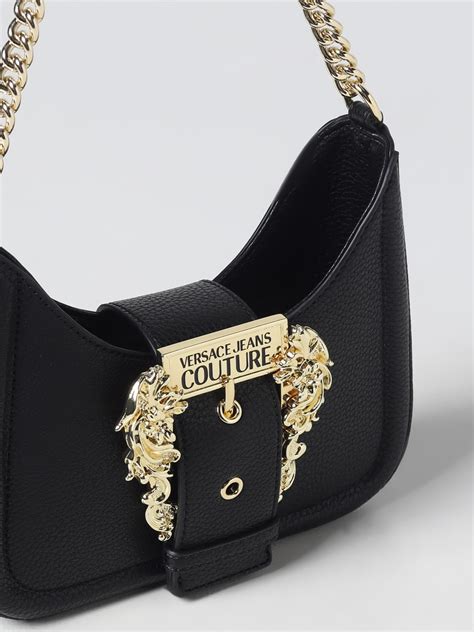 VERSACE JEANS COUTURE: Borsa in pelle sintetica a grana